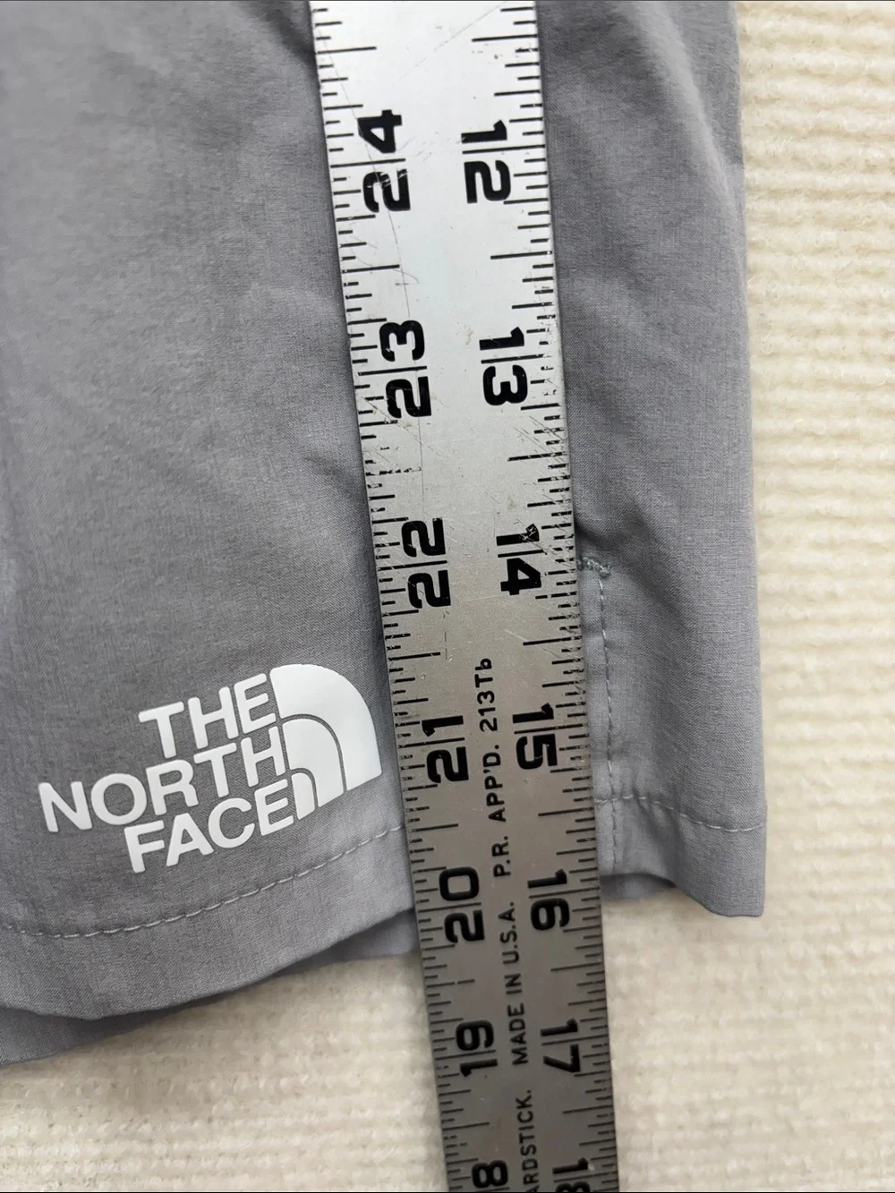 The North Face Light Gray Athletic Shorts small